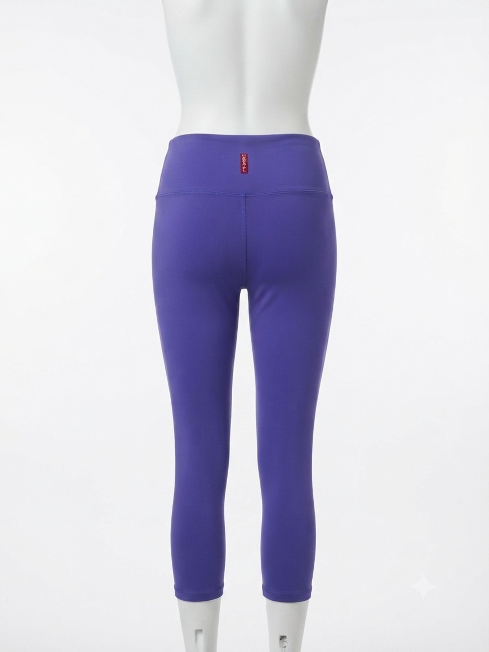 Hard Tail Forever Purple Supplex Crop Leggings - Small